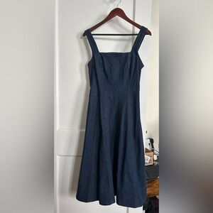 Abercrombie & Fitch Mila Denim Midi Dress